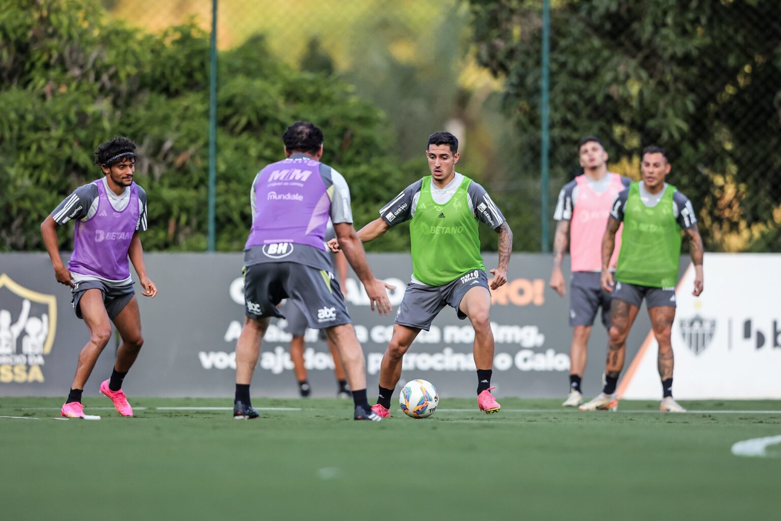 Atlético-MG finaliza preparação para decisão do Mineiro diante do Cruzeiro