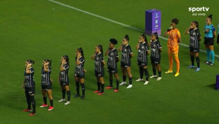 Corinthians: Jogadoras protestam antes de clássico contra o Santos