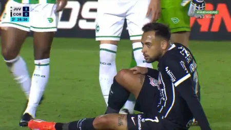 Maycon sofre lesão séria no joelho e pode desfalcar Corinthians pelo resto da temporada 2024