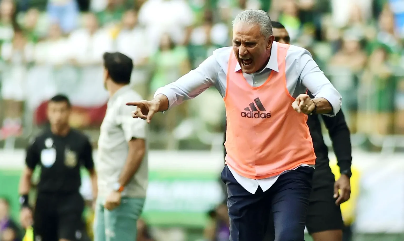 Tite destaca supremacia do processo de marcação das equipes em empate entre Palmeiras e Flamengo