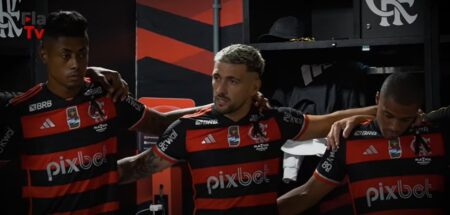 Capitão do Flamengo, Arrascaeta faz discurso emocionante no vestiário antes da final do Carioca; assista ao vídeo