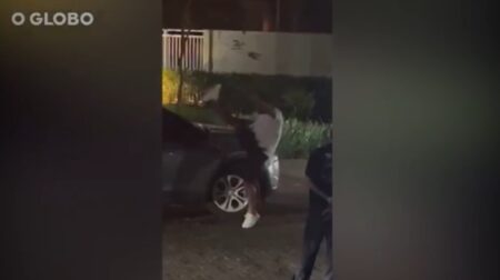 Carro atacado por Carlos Alberto em garagem de condomínio era de ex-namorada