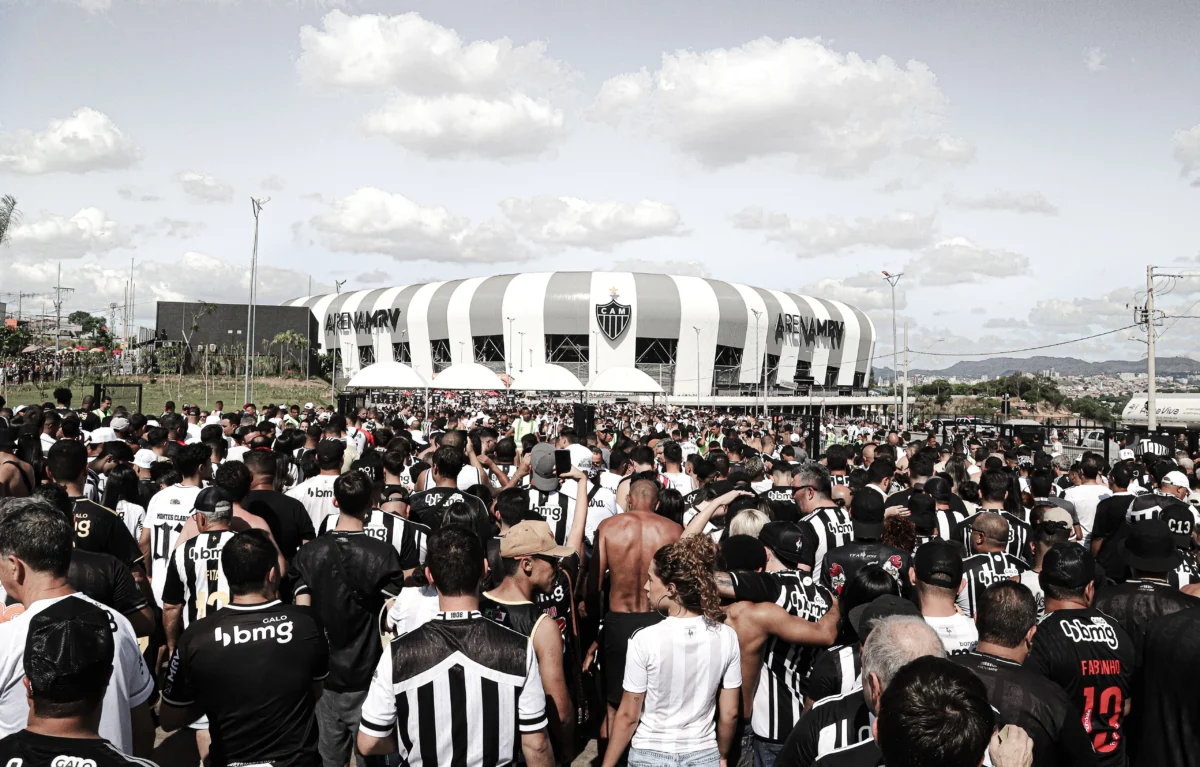 Atlético-MG: Lucro com bilheteria, bares e estacionamento na Arena MRV