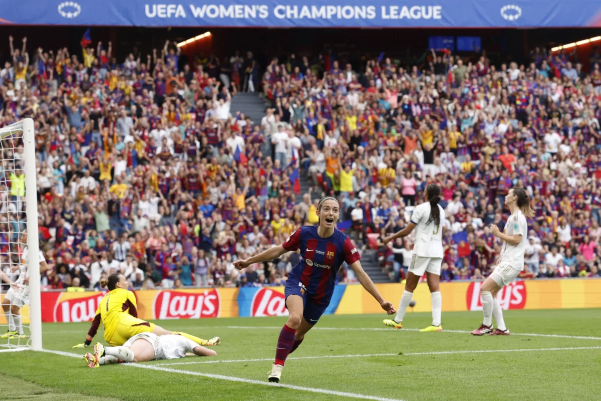 Barcelona vence Lyon e conquista o tricampeonato da Champions League Feminina