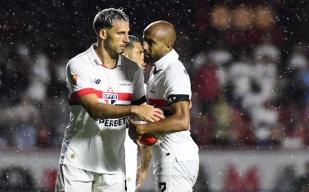 Encontro Raro: Possível Dupla de Ataque com Lucas e Calleri em São Paulo pela Sexta Vez na Temporada