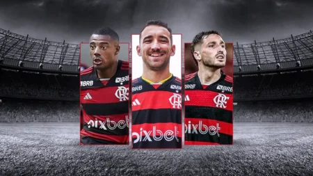 Flamengo investe R$ 191 milhões em reforços; contratação de De la Cruz supera R$ 100 milhões.