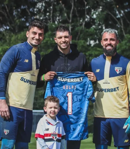 Hoje, no Toluca, do México, goleiro Tiago Volpi visita o São Paulo - Saiba mais!