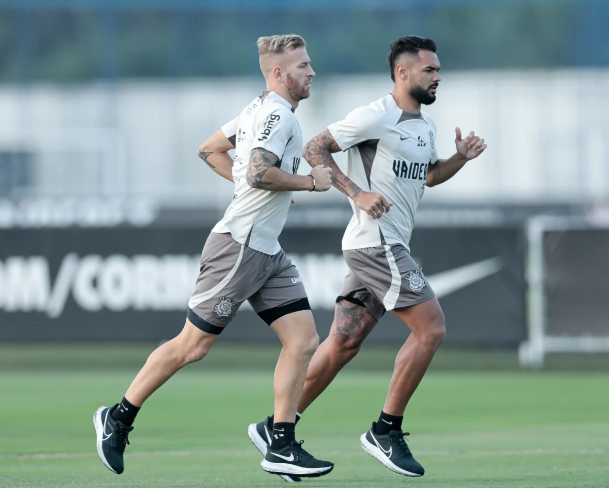 Treino do Corinthians: Raniele e Pedro Henrique avançam na recuperação física