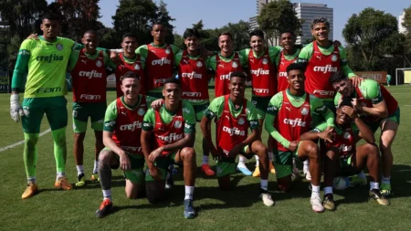 Com Aníbal liberado, Palmeiras finaliza preparação para mata-mata da Copa do Brasil