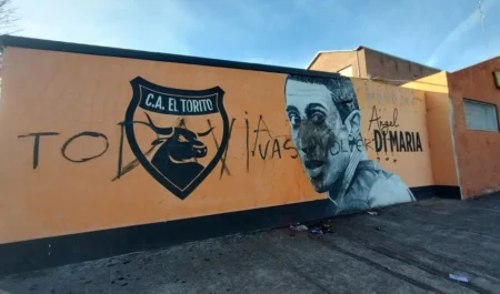 Di María tem mural pichado em nova ameaça na Argentina: Ainda vai voltar? Saiba mais!