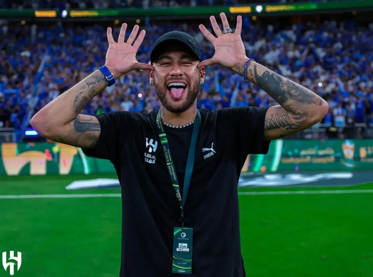 Neymar celebra conquista do Al-Hilal: "Seguimos somando títulos"