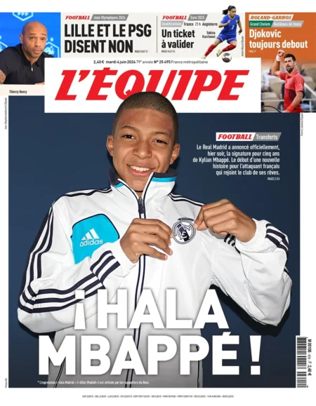 Anúncio de Mbappé no Real Madrid gera recorde de visualizações em rede social