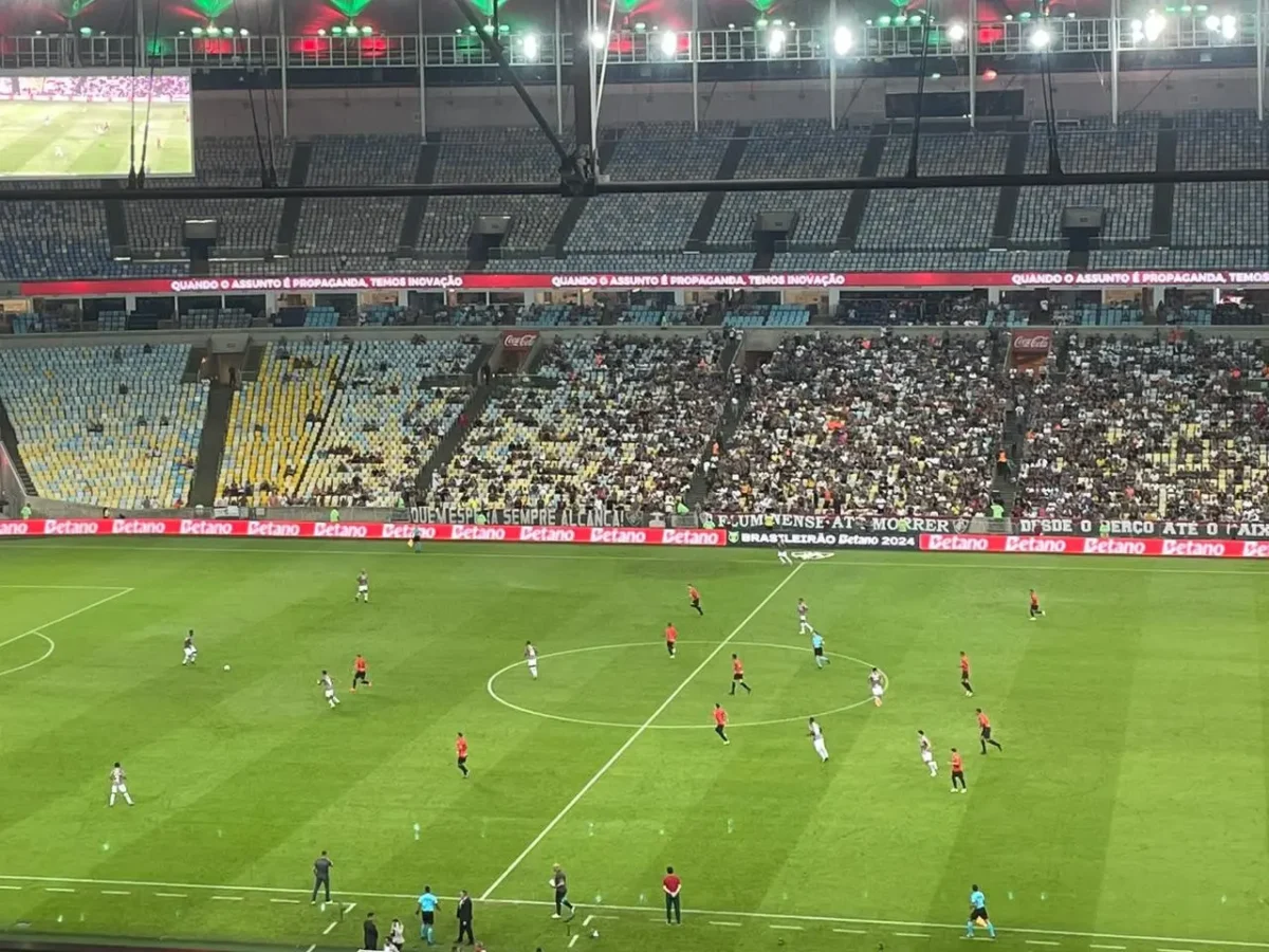 Fluminense tem menor público no Maracanã na Série A em meses