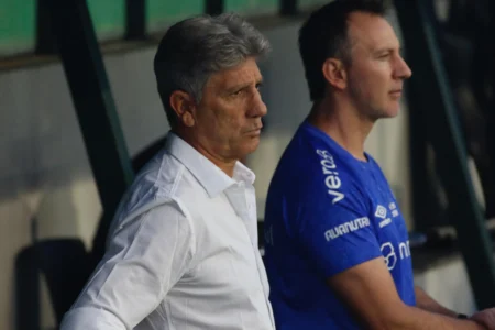 Título otimizado para SEO em Português-BR: "Grêmio enfrenta crise e problemas evidenciados em derrota no Gre-Nal, deixando torcida preocupada com risco de rebaixamento"