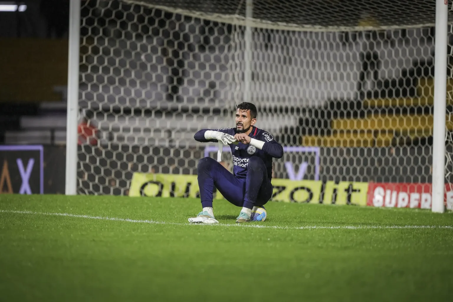 Marcos Felipe se destaca com defesas importantes e garante empate do Bahia contra o Criciúma