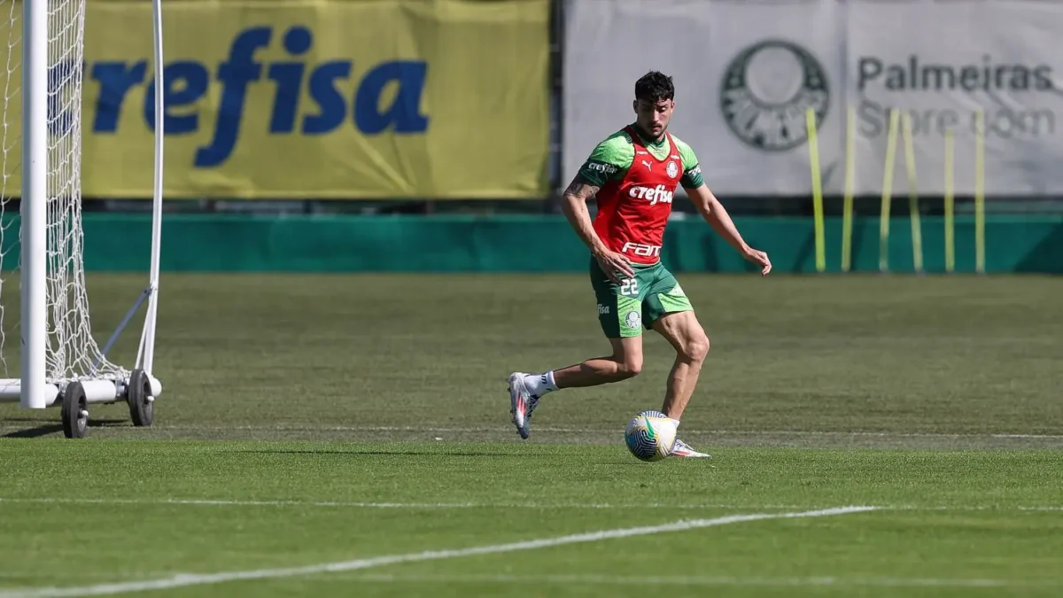 Piquerez comemora gol pelo Palmeiras após ausência na Copa América: "Retomar a confiança"