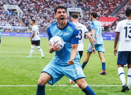 Zenit conquista a Copa da Rússia com gol decisivo de Nino, ex-Fluminense, na final.