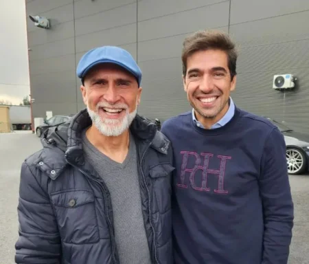 Amigo de Abel Ferreira, Álvaro Pacheco visita estádios e acompanha jogo do Vasco no Brasil