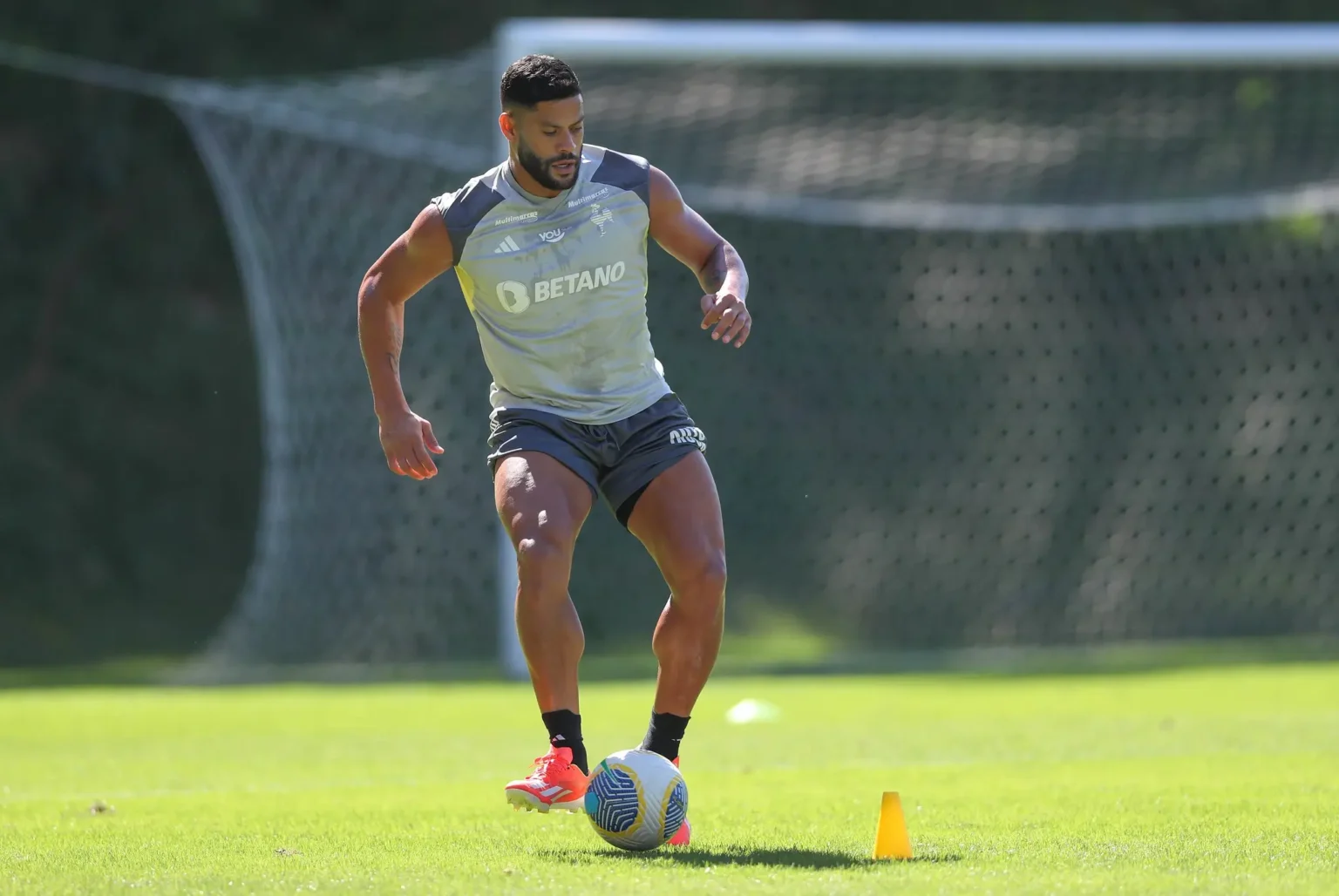 Atlético-MG: Hulk treina e está liberado para enfrentar o Palmeiras no próximo jogo