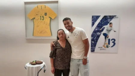 "Como a avó de William, jogador do Cruzeiro, contribuiu para que o lateral conquistasse o título olímpico na Europa"