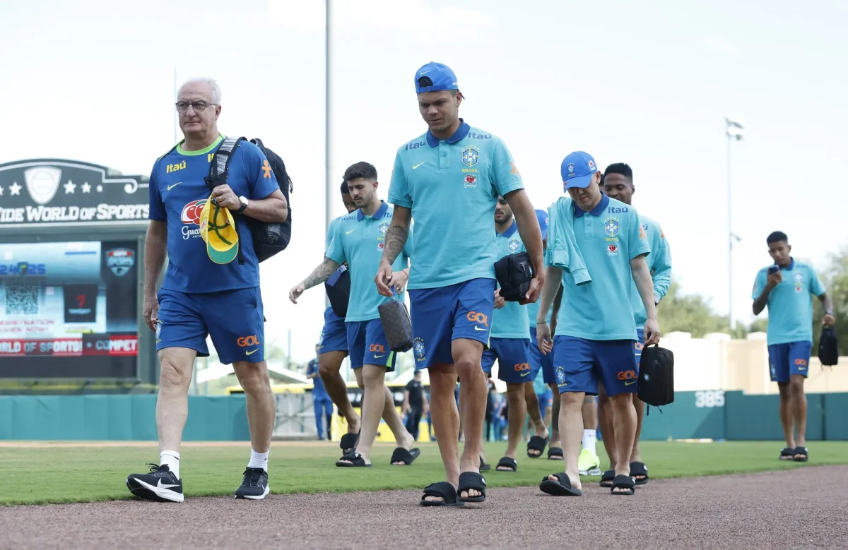 Seleção brasileira realiza treino final em Orlando antes de amistoso contra o México no Texas