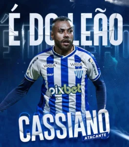 Avaí contrata atacante Cassiano, ex-jogador do Internacional