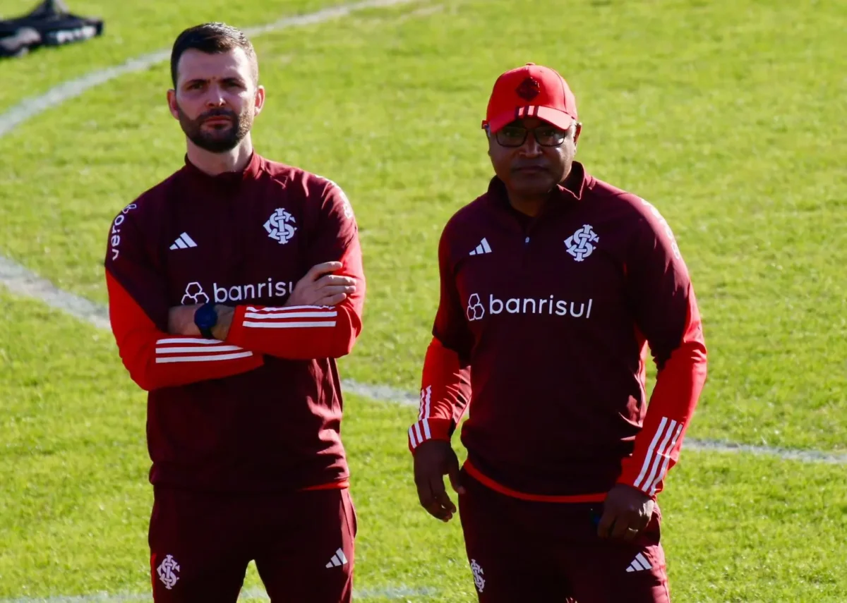 "Análise do Primeiro Treino de Roger Guedes como Novo Técnico do Internacional"