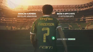 "Título Otimizado para SEO: Campanha do Palmeiras para Escolher o Número de Felipe Anderson Atrai Mais de 20 Mil Votos em 24 Horas"