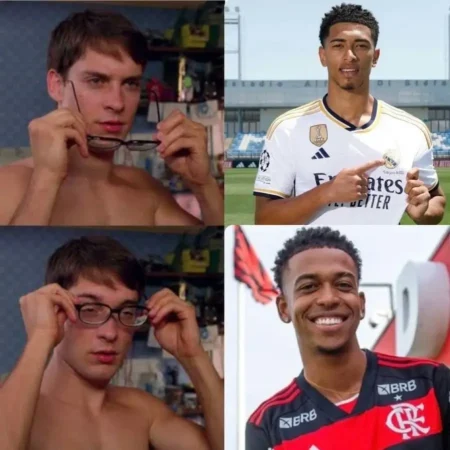 "Carlinhos celebra com apelidos criativos após gol pelo Flamengo: 'Avatar do Adriano, Bellingham da Gávea'"