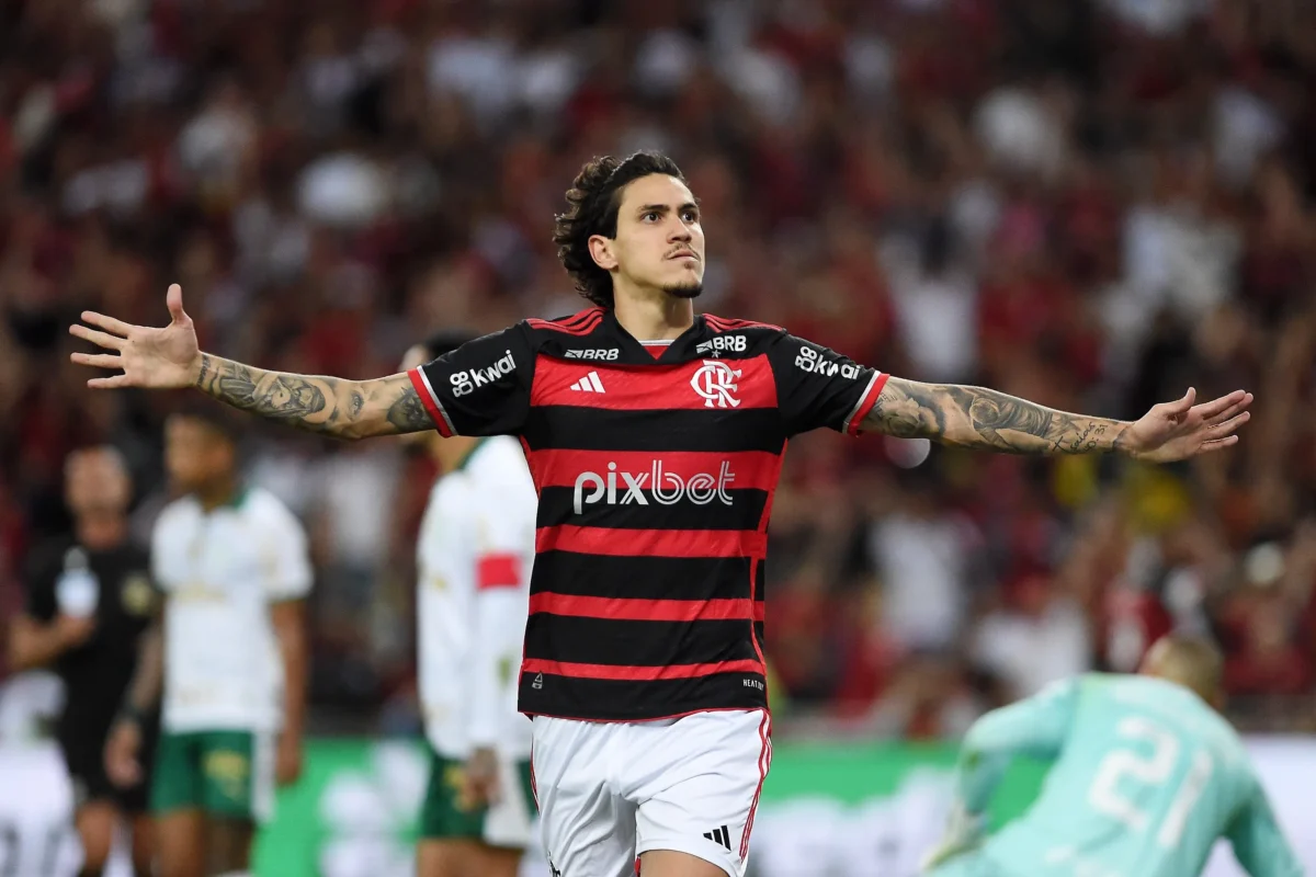 "Desempenho decisivo de Pedro garante vitória do Flamengo sobre o Palmeiras, mas jogador alerta: 'Ainda não está tudo definido'"