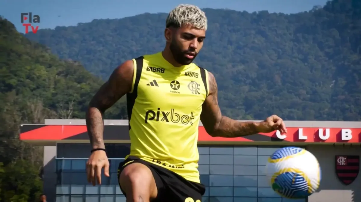 "Flamengo mantém rotina de Gabigol e planeja convocar o jogador para próxima viagem"