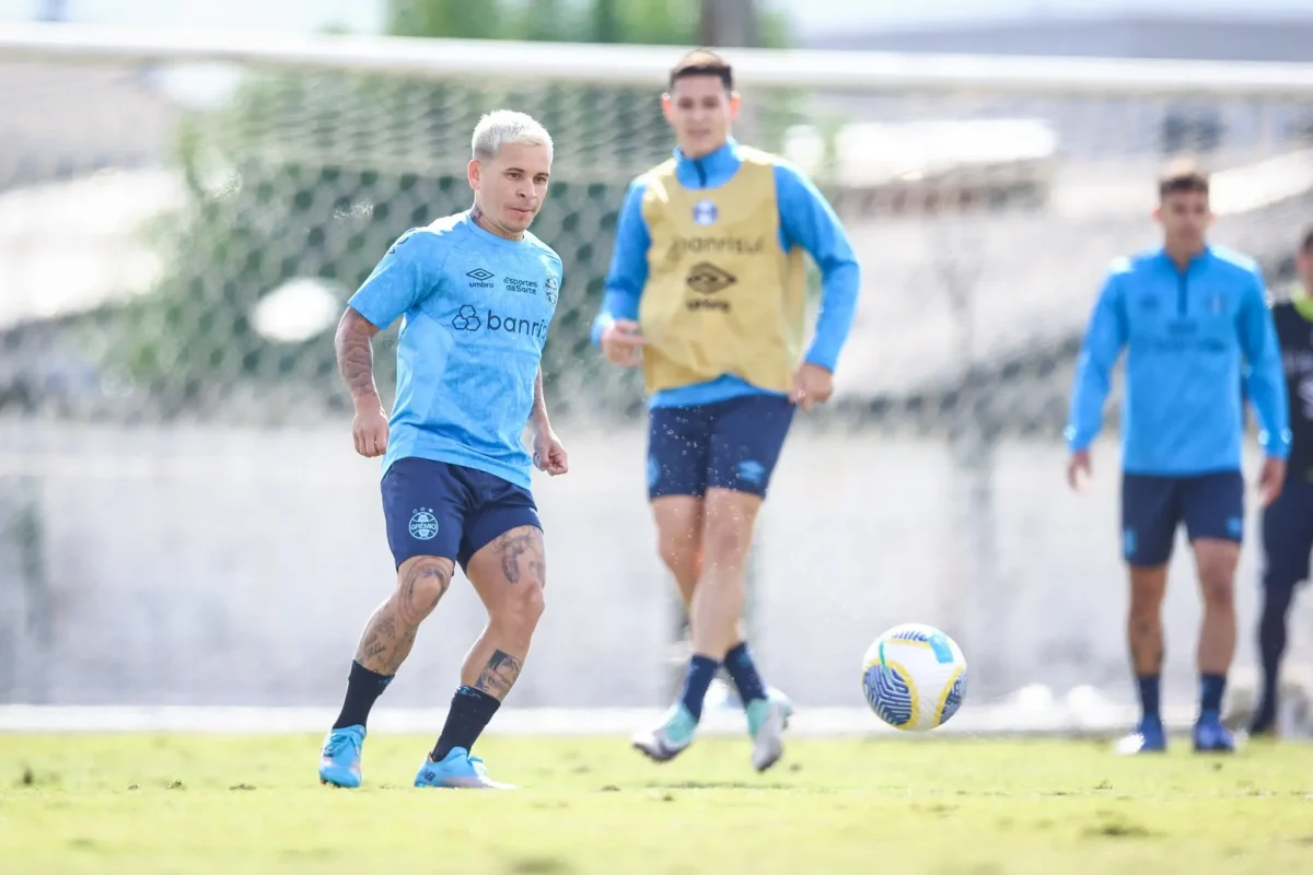 "Grêmio planeja a volta de Soteldo nesta terça-feira após a Copa América"