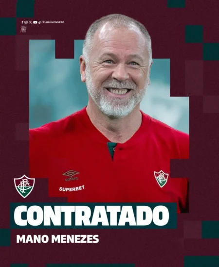 "Mano Menezes Registrado no BID: Pronto para Estrear pelo Fluminense"