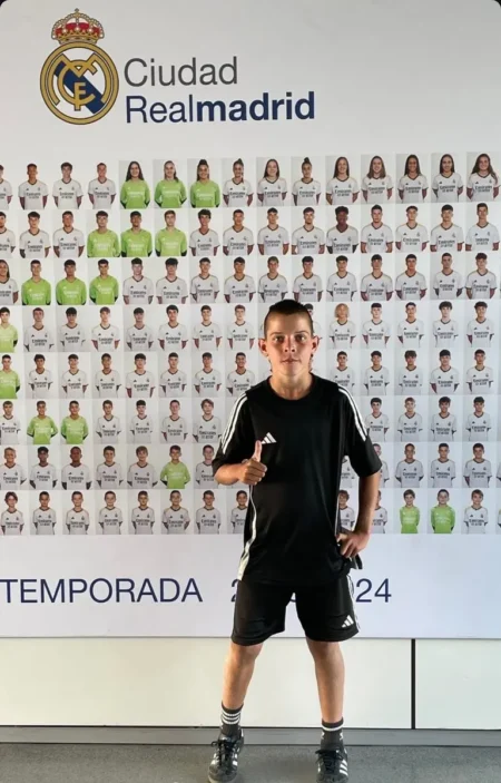 Clube espanhol Real Madrid contrata jovem promessa de 12 anos de Belarus após superar concorrência do Barcelona