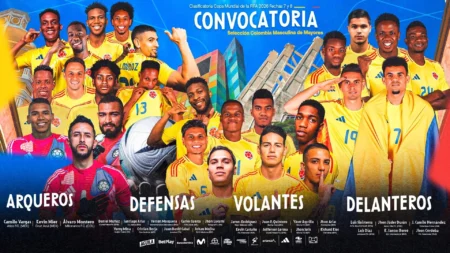 Colômbia anuncia convocação para eliminatórias com quatro jogadores que atuam no futebol brasileiro