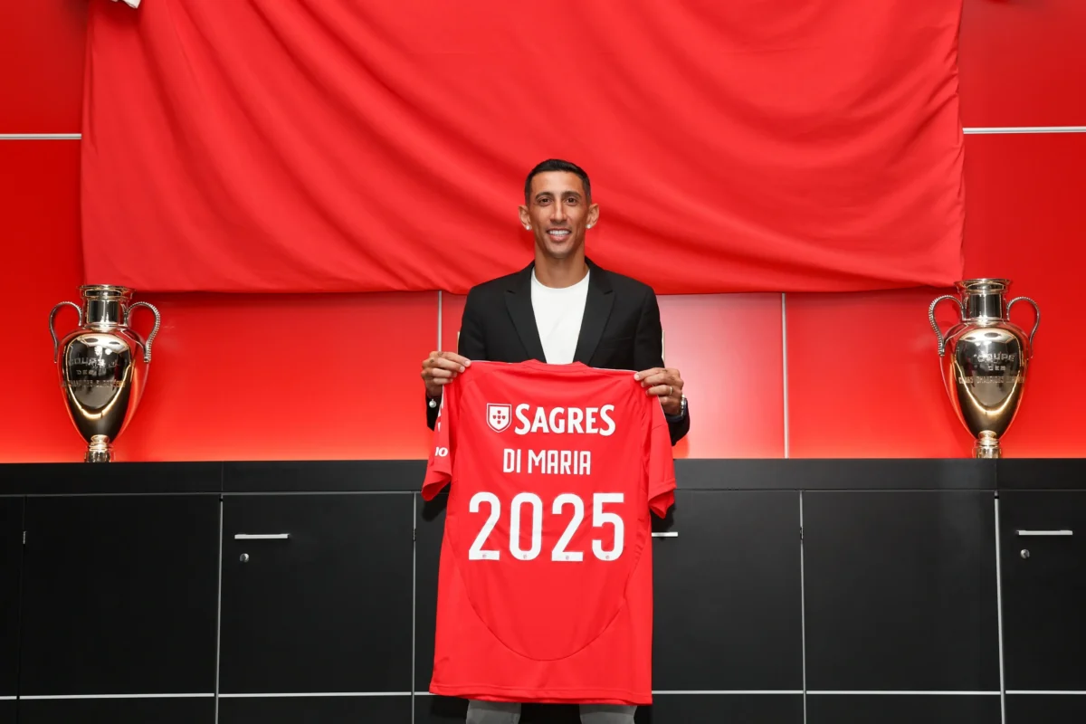 "Di María assina contrato de longa duração com o Benfica até 2025"