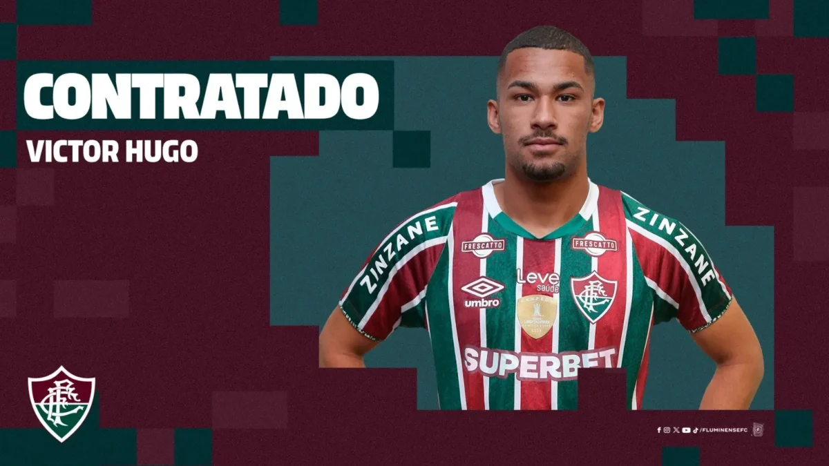 Fluminense confirma contratação de Victor Hugo, volante do Cascavel, por empréstimo.