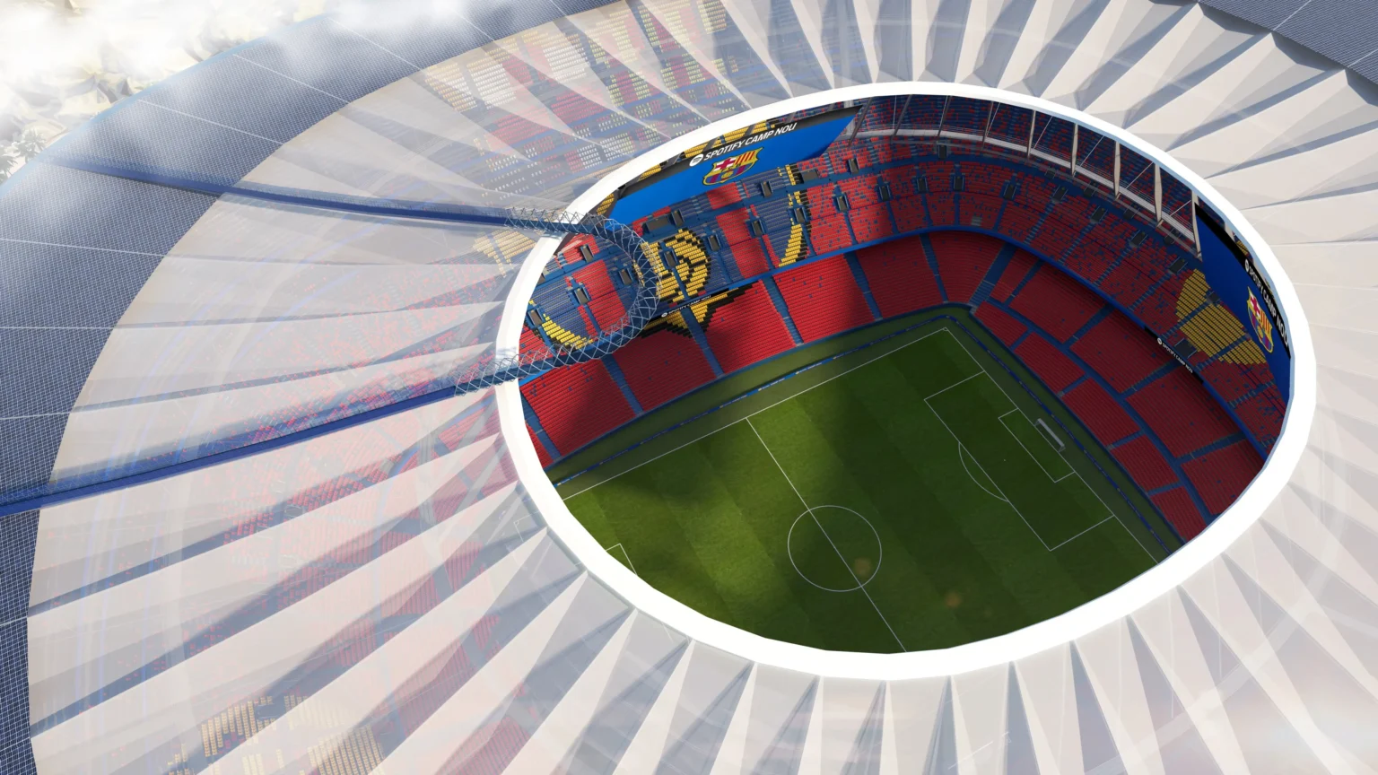 "Imagens do Novo Camp Nou: Veja as Últimas Atualizações do Projeto do Barcelona"