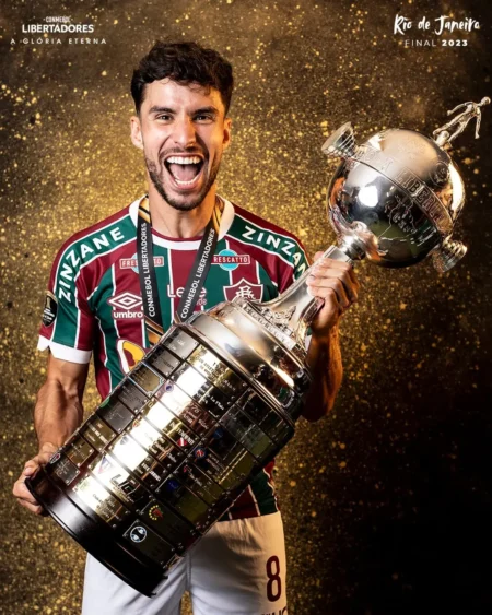 Martinelli bate recorde de Thiago Neves e empata com Fred em jogos pelo Fluminense na Copa Libertadores