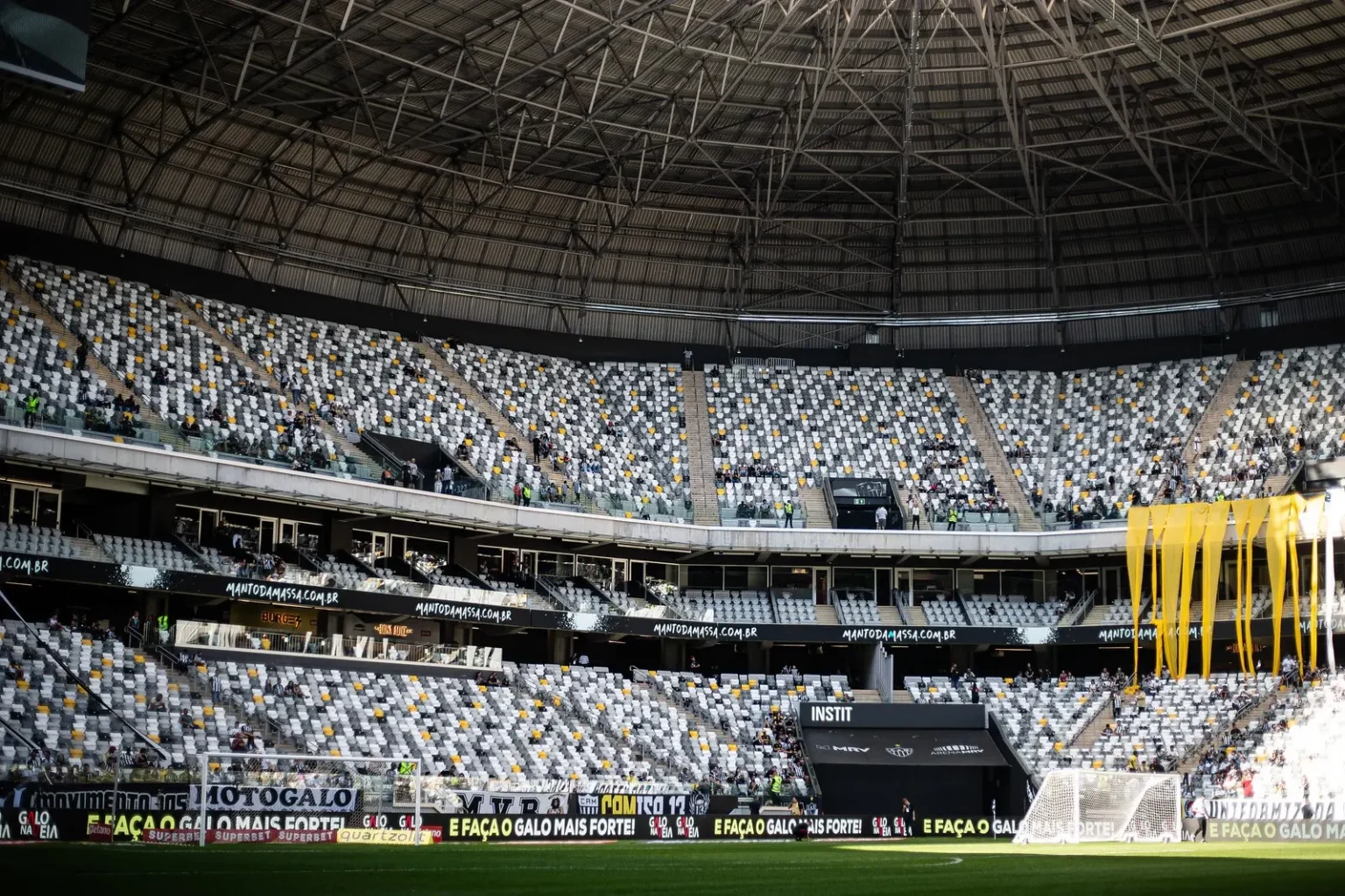 "Atlético-MG: Clube se desculpa oficialmente após incidente com torcedor na Arena MRV"