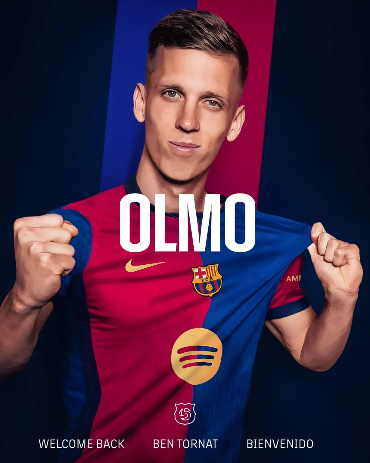 "Barcelona Anuncia Aquisição de Dani Olmo, Estrela da Seleção Espanhola na Eurocopa"