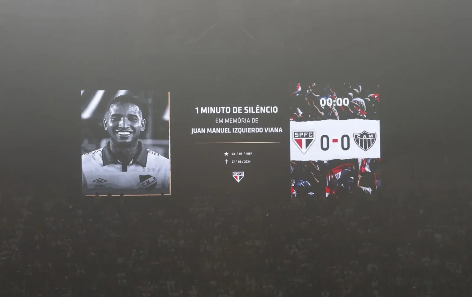 Membros do São Paulo prestam homenagem: Rafinha, Rato, Calleri, Galoppo e Michel Araújo comparecem ao velório de Izquierdo