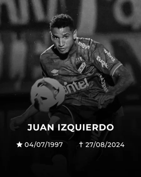 Faleceu Juan Izquierdo, ex-jogador do Nacional-URU, lamenta São Paulo