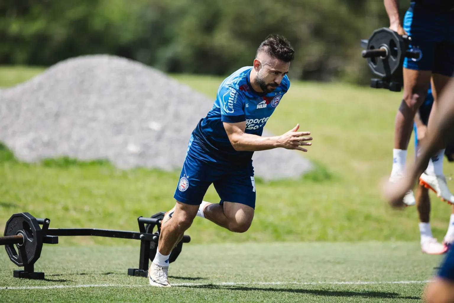 Bahia se Aproveita da Folga no Calendário para Intensificar Treinamento e Melhorar Preparação Física.