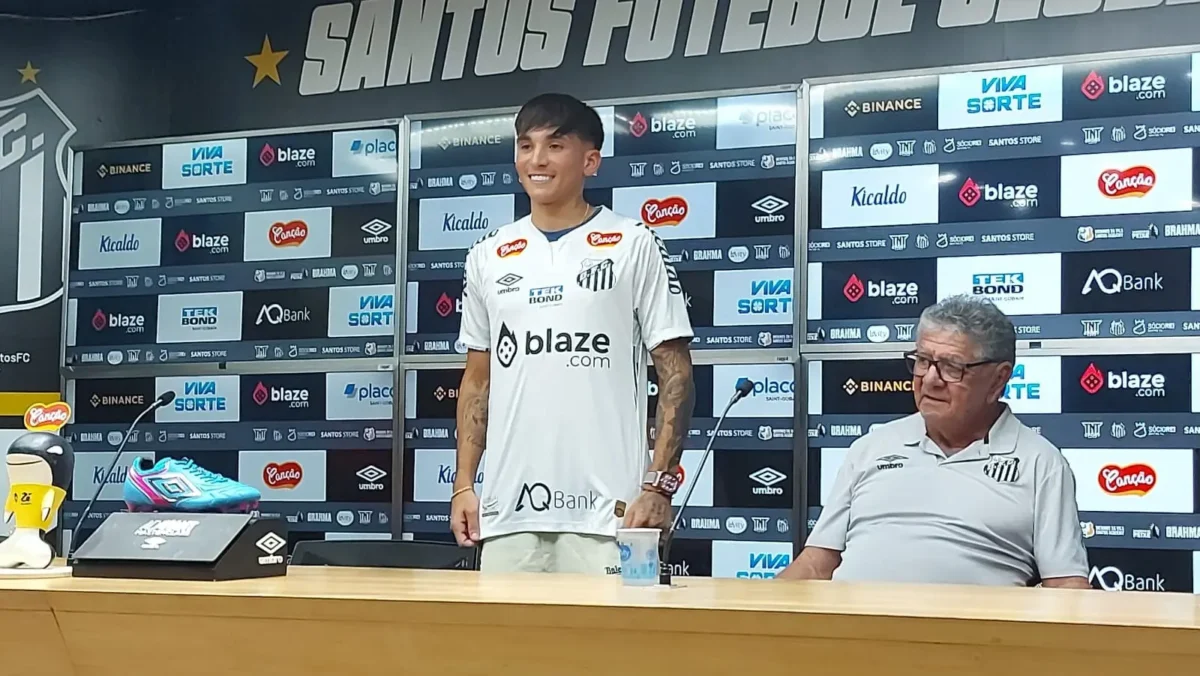 "Laquintana visa recuperar destaque no Santos para chamar atenção de Bielsa: 'Um clube gigante'"