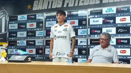 "Laquintana visa recuperar destaque no Santos para chamar atenção de Bielsa: 'Um clube gigante'"