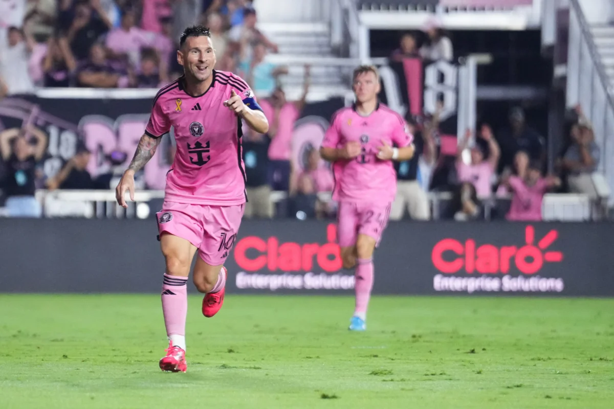 Messi marca dois gols na volta e leva Inter Miami à terceira vitória consecutiva na MLS