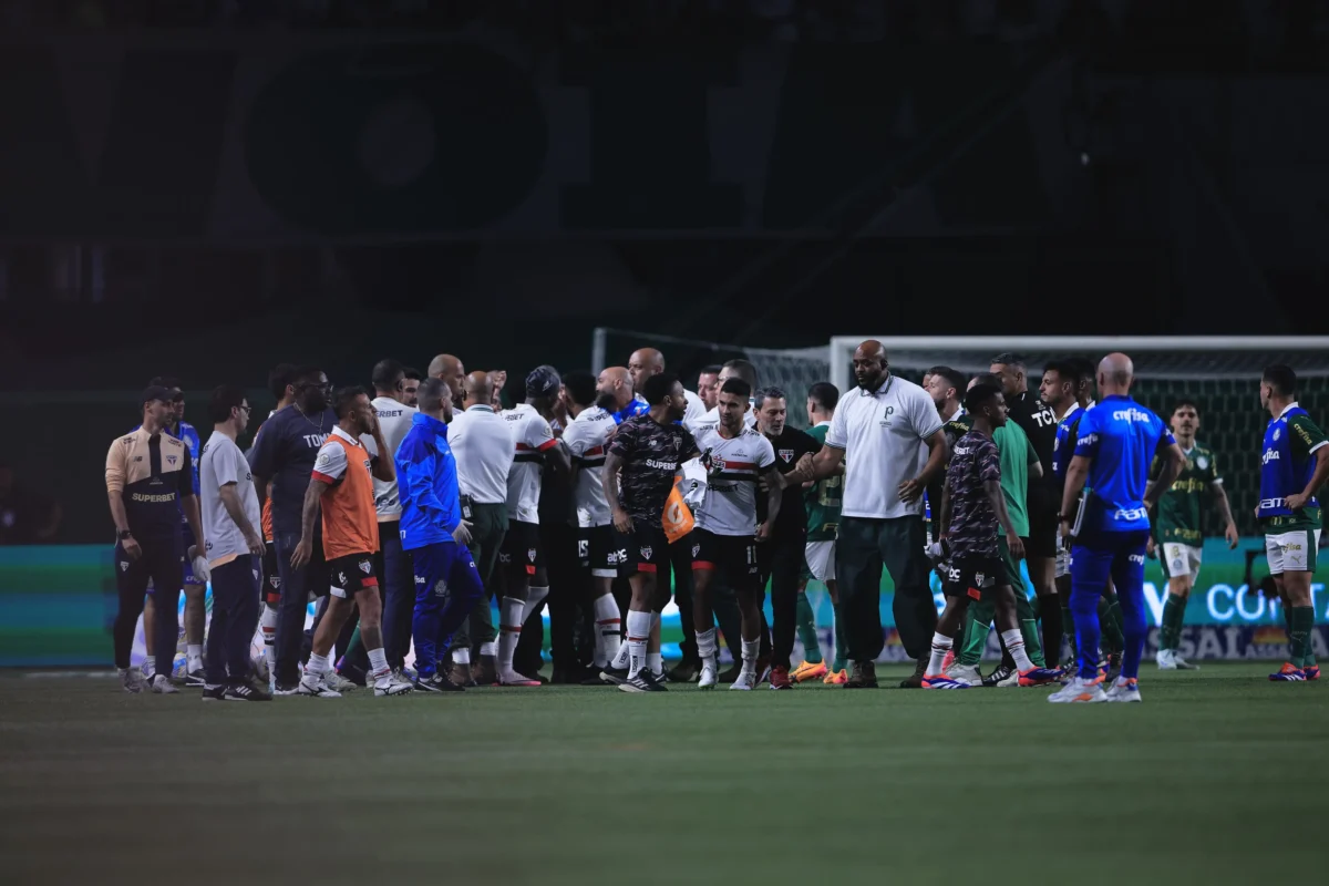 STJD pune jogadores após confronto em Palmeiras x São Paulo: Zé Rafael, Nestor e Sabino suspensos