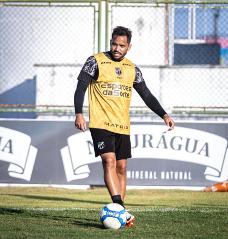 Lourenço Começa a Treinar com o Time Principal do Ceará.