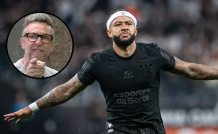 "Depay agradece ao goleiro Neto e envia mensagem após empate entre Corinthians e Athletico-PR"